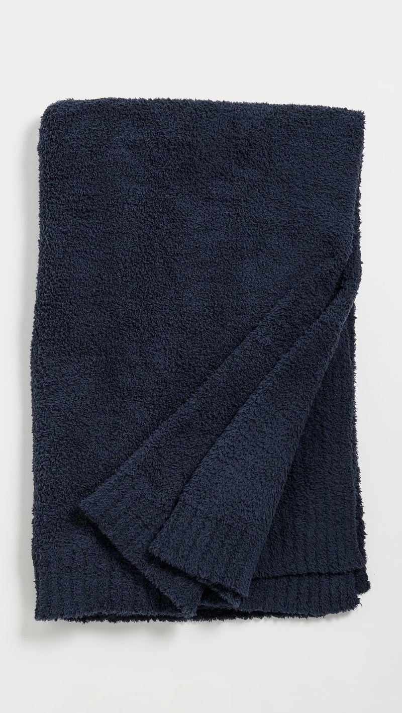 Barefoot DreamsÂ® CozyChicÂ® Throw, Indigo, 54"x72" - Image 2